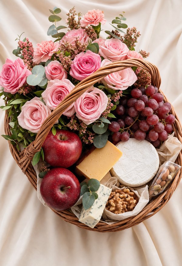 Flores con-frutas — arreglosflorales.net