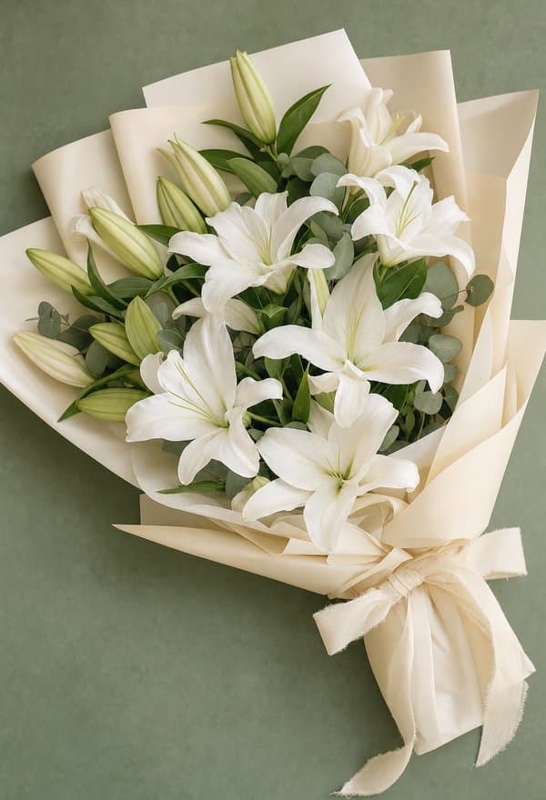 Flores lirios — arreglosflorales.net