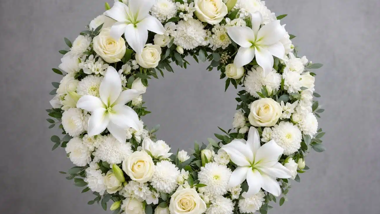 Flores fúnebres guía
